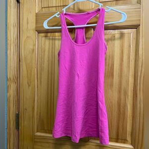 Lululemon pink tank top